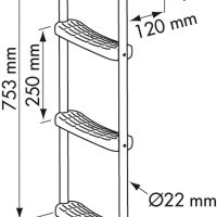 PLASTIMO - LJESTVE INOX - Slika 2