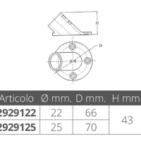 TERMINAL ZA CIJEV  60° - Slika 2