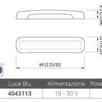 QUICK - SVJETILJKA PLAVA  TAB CPR 1* - Slika 2