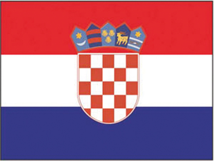 ADRIA BANDIERE-ZASTAVA HRVATSKA<span> - </span>HRVATSKA ZASTAVA CM.20X30