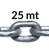 LANAC POCINČANI 25MT
