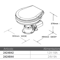 TMC - WC ELEKTRIČNI - veliki model - Slika 2