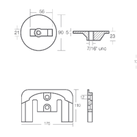 ANODE KIT ZA MERCRUISER BRAVO II-III - Slika 2