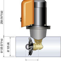 QUICK - PRAMČANI PROPELER  KOMPLET  BTQ 125-40 - Slika 2