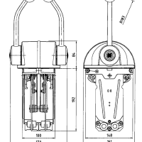 ULTRAFLEX-KOMANDA MOTORA  B322S - Slika 2