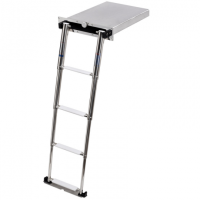 DOUGLAS MARINE-LJESTVE TELESKOPSKE INOX u platformu - Slika 2