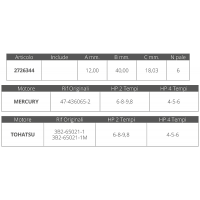 TOHATSU - IMPELER  2 / 4T - Slika 2