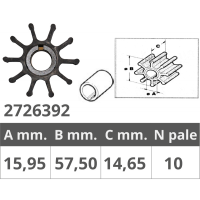 CHRYSLER / MERCURY-FORCE  - IMPELER RO 47-F40065-2