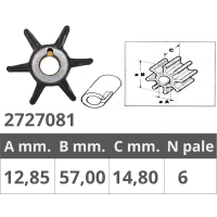 CHRYSLER / FORCE - IMPELER  2T 9,9-15 KS