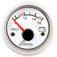 WEMA - VOLTMETAR ANALOGNI  12V  52 mm - Slika 2