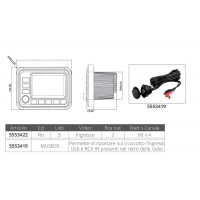 BOSS MARINE - RADIO MGV550B DASHBOARD - Slika 3