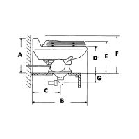 SEALAND - WC 508+ Bijeli standardni profil okomiti odvod vakumski - Slika 2